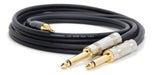 Cable Miniplug Estereo A 2 Plug Mono Studio Z Sin Ruido 1,5m 1