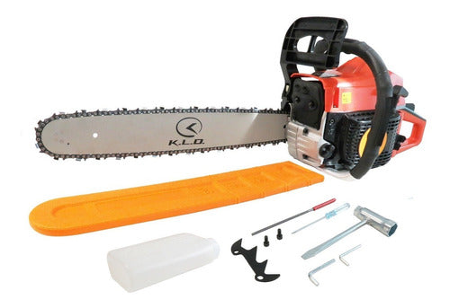 KLD 52cc 3.5hp Gasoline Chainsaw 20 inch Blade 0