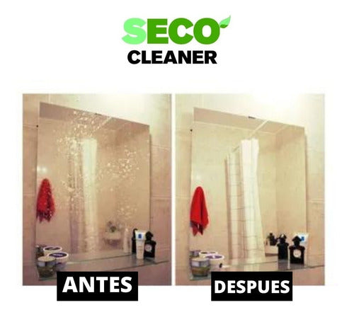 Limpiavidrio 500ml En Seco X 4u Baños Mampara Espejo Ventana 3