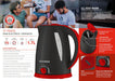 Telefunken Combo: Electric Kettle PE600 + EasyToast-4500 Toaster 6
