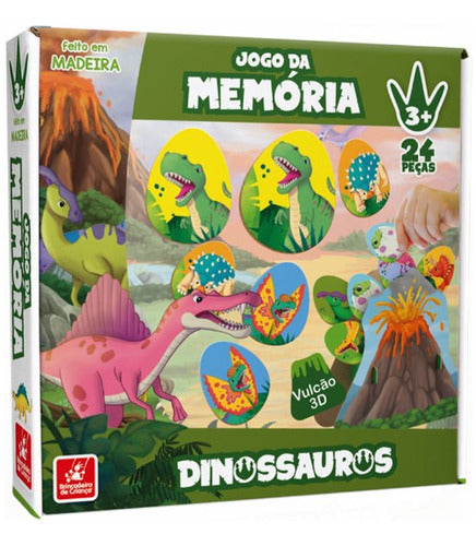 Jogo Da Memória Dinossauro Brincadeira De Criança 0