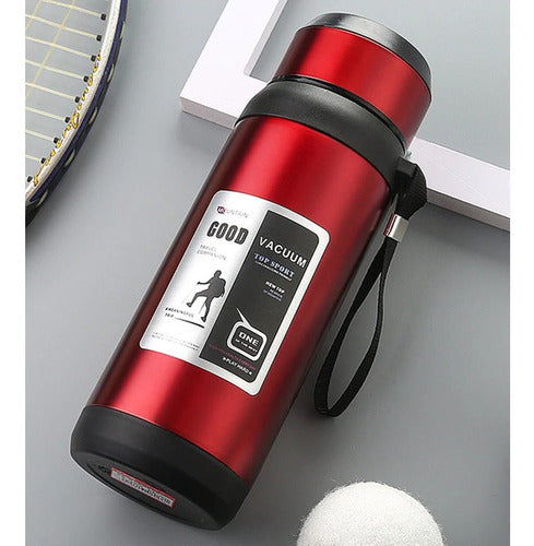 Fashion Sports 1L Vacuum Insulated Thermos with Cold Hot Thermal Spout 3