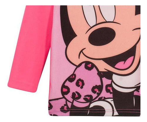 Disney Remera Niña UV 50+ Malla 2 Pzas Sirenita Princesas 1