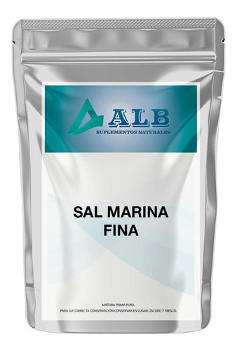 Natural Whey Sal Marina Fina Pura 5 Kg Alb 0