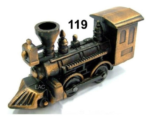 Tren Locomotora Miniatura Sacapuntas Metal Coleccion 119 0