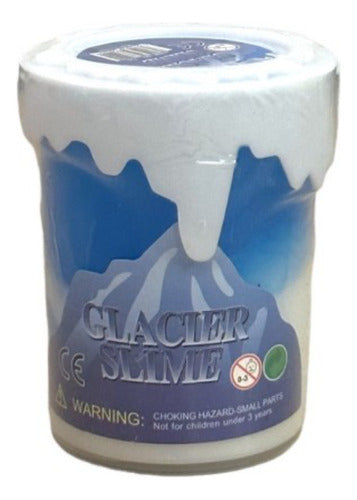 CRYSTALMUD Slime Glaciar En Pote De 75g C/u 0