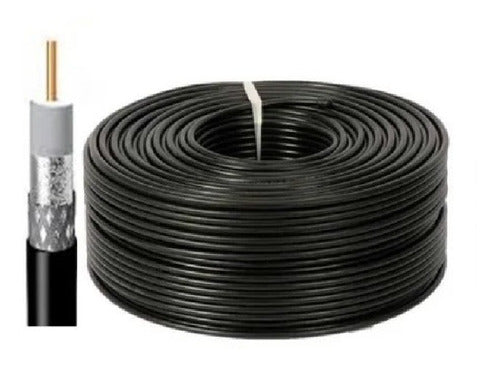 Trysnet Super Oferta! 10 Mts. Cable Coaxil Rg6 100% Cobre 1ª Calidad 2