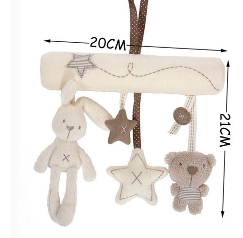 Colgante Peluche Para Bebe Cochecito Cuna Juguete Sensorial 6