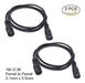 Dzydzr 2 Pcs 1 Metro 21 Mm X 55 Mm Femal A Femal Dc Cable Ad 1