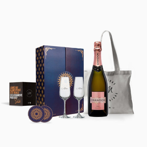 Chandon Rosé Experience + 2 Personalized Glasses 0