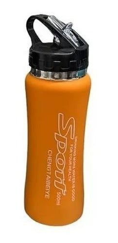 Botella Térmica Sport 500ml Acero Inoxidable Termo Para Agua 1