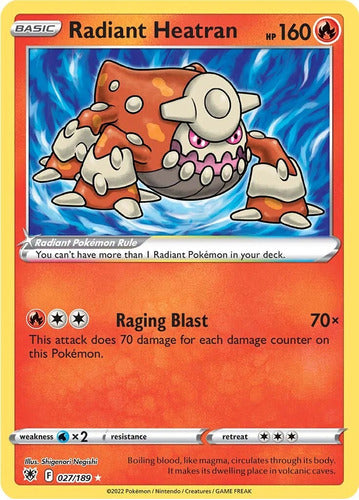 Radiant Heatran - Carta Pokémon 0