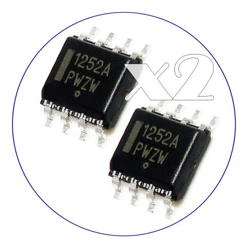 ON Semiconductor Set X 2 NCP1252A NCP1252ADR2G NCP 1252ADR2G 1252A 0