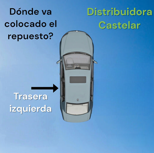 Volkswagen Manija Exterior Gacel / Senda Trasera Izquierda O Derecha 2