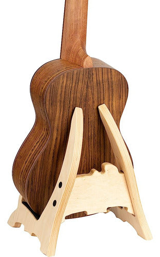 Ortega Guitars Soporte De Ukelele De Madera Hecho Con Madera 2