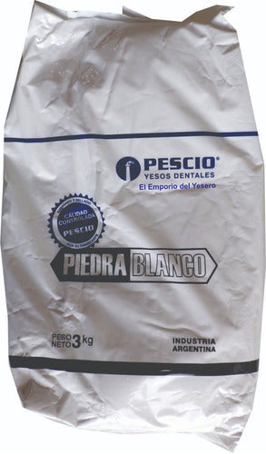 Dental Plaster Pescio Blanco Stone 3 Kg 0