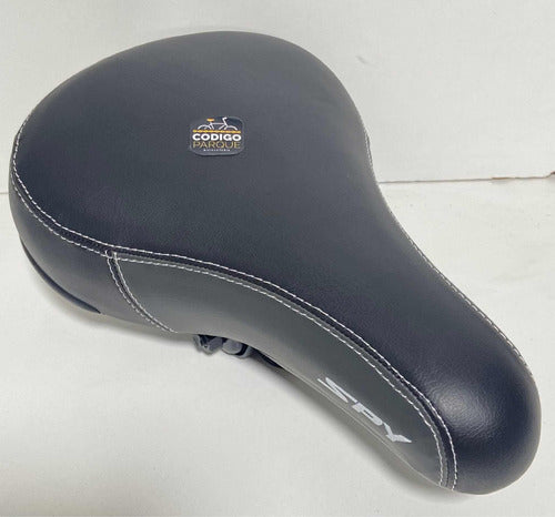 BMX Bike Seat for 20-inch Wheels Black Spy C-178 1