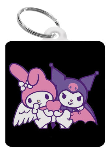 Sublismall Kuromi and Cinamoroll Keychains for Children's Day | Wholesale x30 3