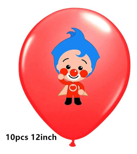 Art.fiesta Birthday Balloons Plim Plim Clown 1