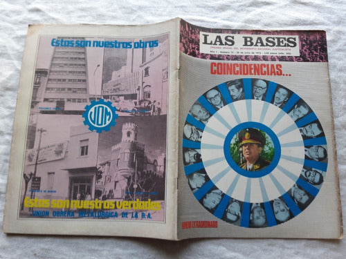 Revista Las Bases N° 15 20 De Junio De 1972 Peronismo Evita 2