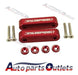 JDMSPEED Red Vertical Spacer Kit + Bolts + Washers 2