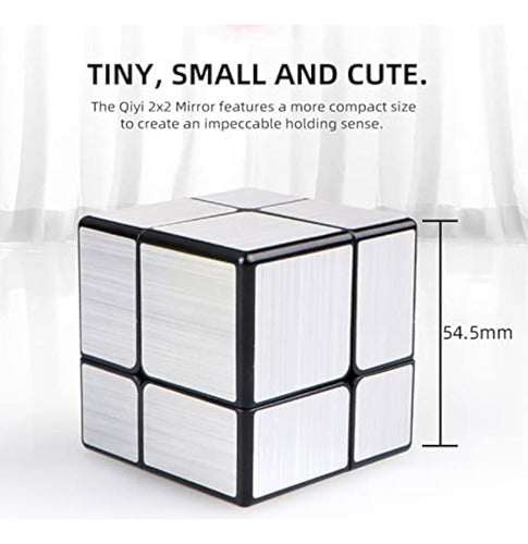 Qytoys - Cubo De Espejo De 2 X 2 X 2, Bloques 6