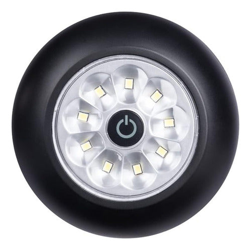 Luce Portátil De 9 Leds Negro De Fulcrum, Paquete Individual 1