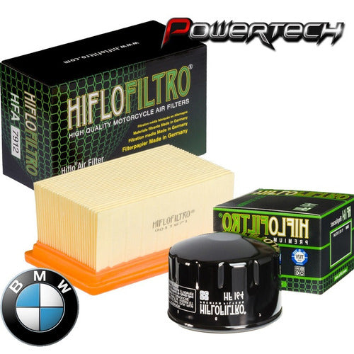 Kit Filtro De Aire Y Aceite Bmw R 1200 Gs 04 -13 Hiflofiltro 0