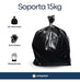 AntePlast 300 Ultra Reinforced Waste Bags 80x100 Black 45mic 2