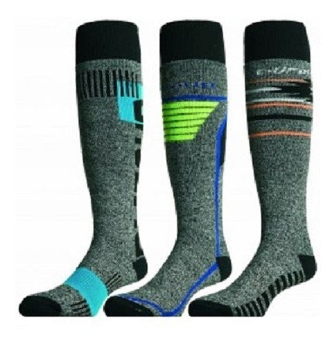 Dufour High Thermal Socks X12 for Moto, Ski, and Snowboard 0