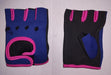 Saibike Guantes Bici Spinning Fitness 1/2 Dedo Neoprene Negro 5