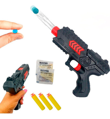 2-in-1 Dart and Gel Bullet Gun for Kids 0
