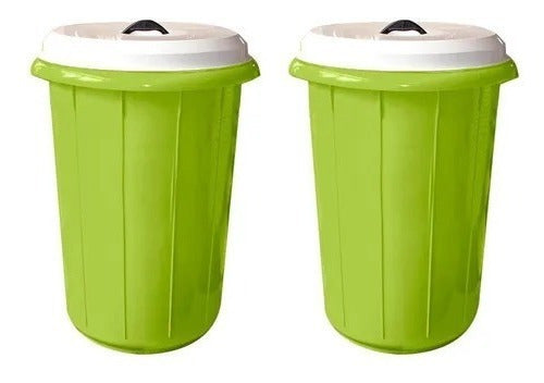 Colombraro 72L Garbage Bin Kit - Set of 2 0