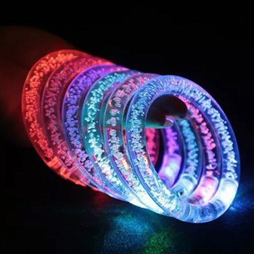 LED Round Luminous Bracelet with Colorful Lights for Parties and Events X24 3