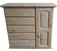 Qdeco Solid Pine Wardrobe Chiffonier 0