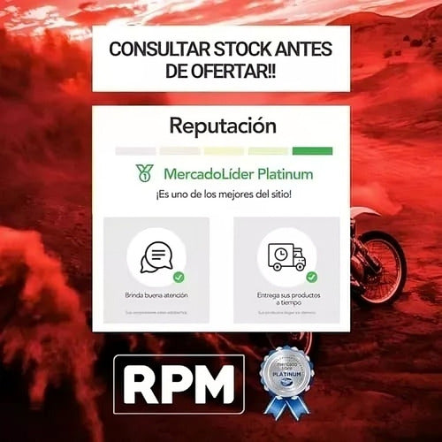 RPM Engranaje Primario Y Campana Competición Zanella 50/80 Acero 4