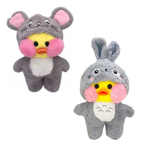 SaliJugando Lalafanfan Plush Toy Pajama Duck Rabbit Stitch Panda Unicorn 0