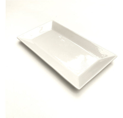 Goldsky Fuente Con Ala 25.5x14x2 Cm Porcelana Blanca 0