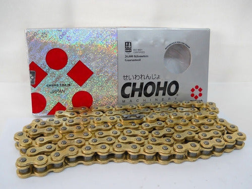 Choho Golden Transmission Chain 520 X 118 for XR 250 & XTZ 1