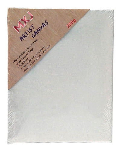 Stretched Canvas Frame 20cm x 25cm MXJ Suitable for Acrylic and Oil Painting 0