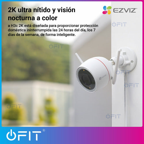 Ezviz Security Camera Kit Color 24hs 4MP 4