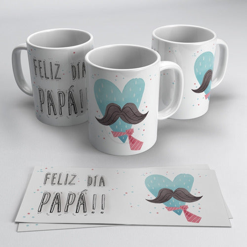 Father's Day Mug Design Templates Vectors + Gift 4