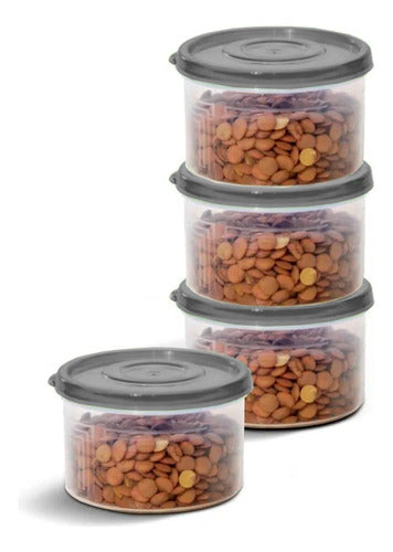 Set of 4 Mini Round Tall Container by Colombraro 17