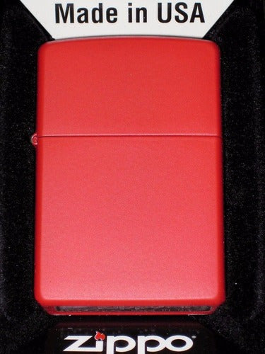 Encendedor Zippo Modelo 221zl Pure Red Original Garantia 1