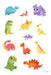 Combo 4 Planchas De Stickers Infantiles Para Nenes 2