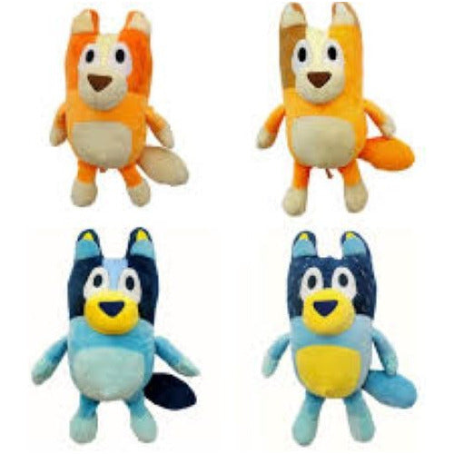 Bluey and Bingo Plush X4 Complete Family Set with Free Shipping 0