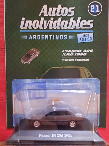 Inolvidables Argentinos 80y90 N21 Peugeot 306 0