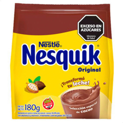 Nesquik Chocolate Cacao En Polvo Chocolatada X6 Unidades 1