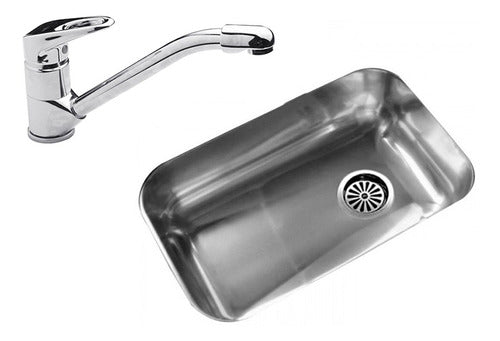 Johnson's Combo Bacha Cocina ZZ52/18 + FV Alabama Faucet 0