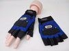 Guantes Para Deporte 16685f Azul Dimensión: 16 Cm De Largo. 0